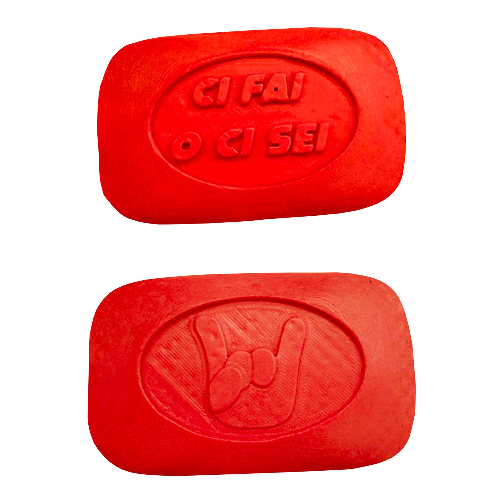 Savon Rouge et son coffret ouvert