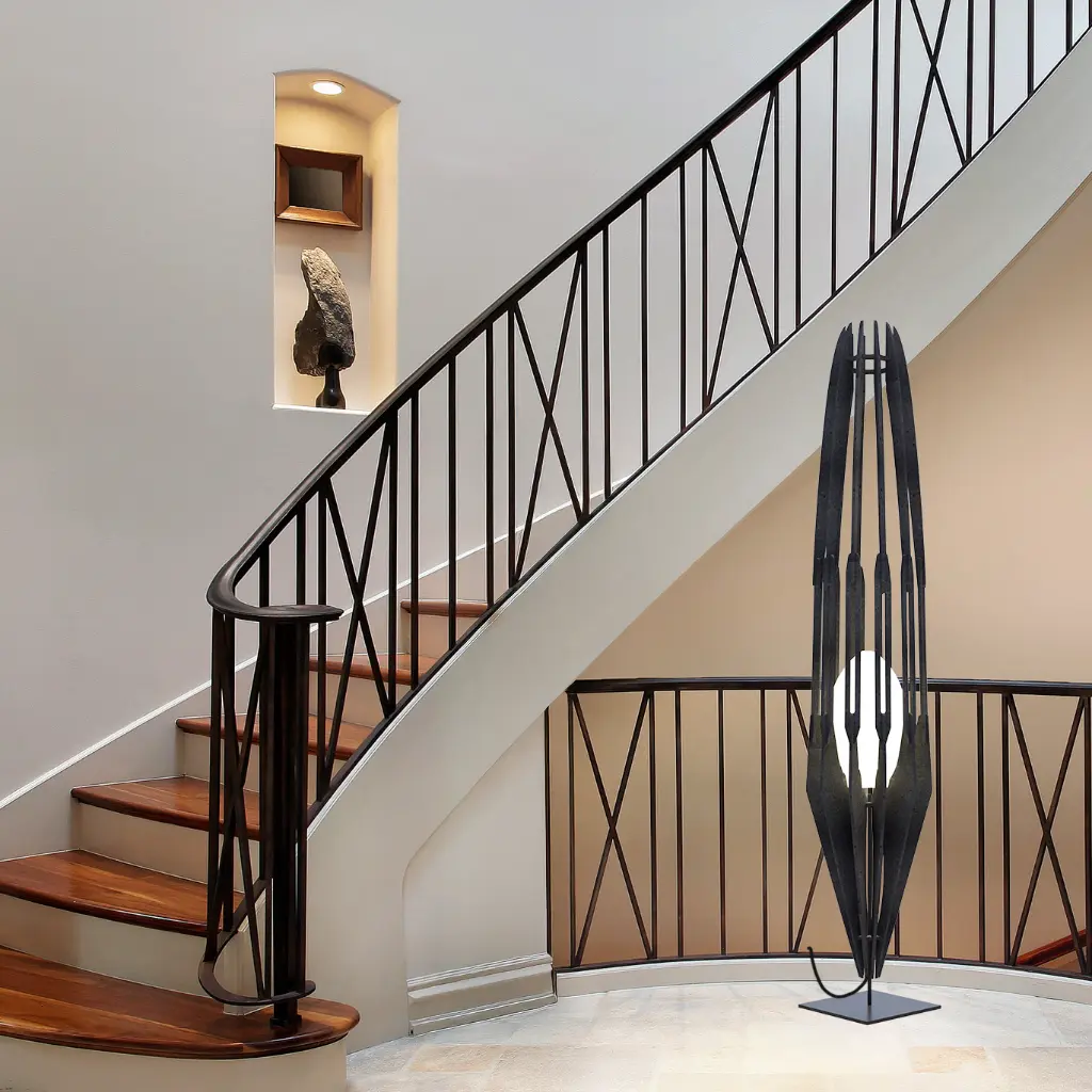 Vue rapprochée Fire M allumé